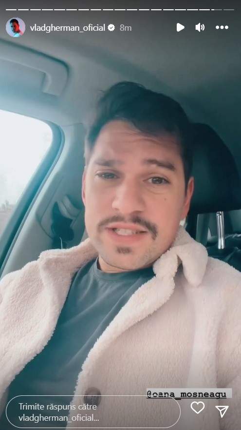 Vlad Gherman a atras atenția cu o nouă schimbare de look. Actorul le-a arătat fanilor mustața: „Cum am ajuns în situația asta” / FOTO