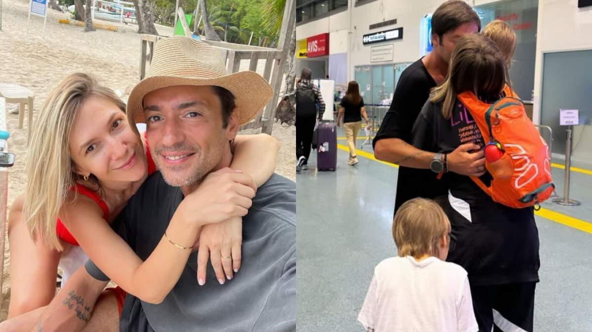 Radu Vâlcan, întâlnire emoționantă cu familia lui, după aproape o lună petrecută în Thailanda. Cum a reacționat Adela Popescu: "Dor mare”