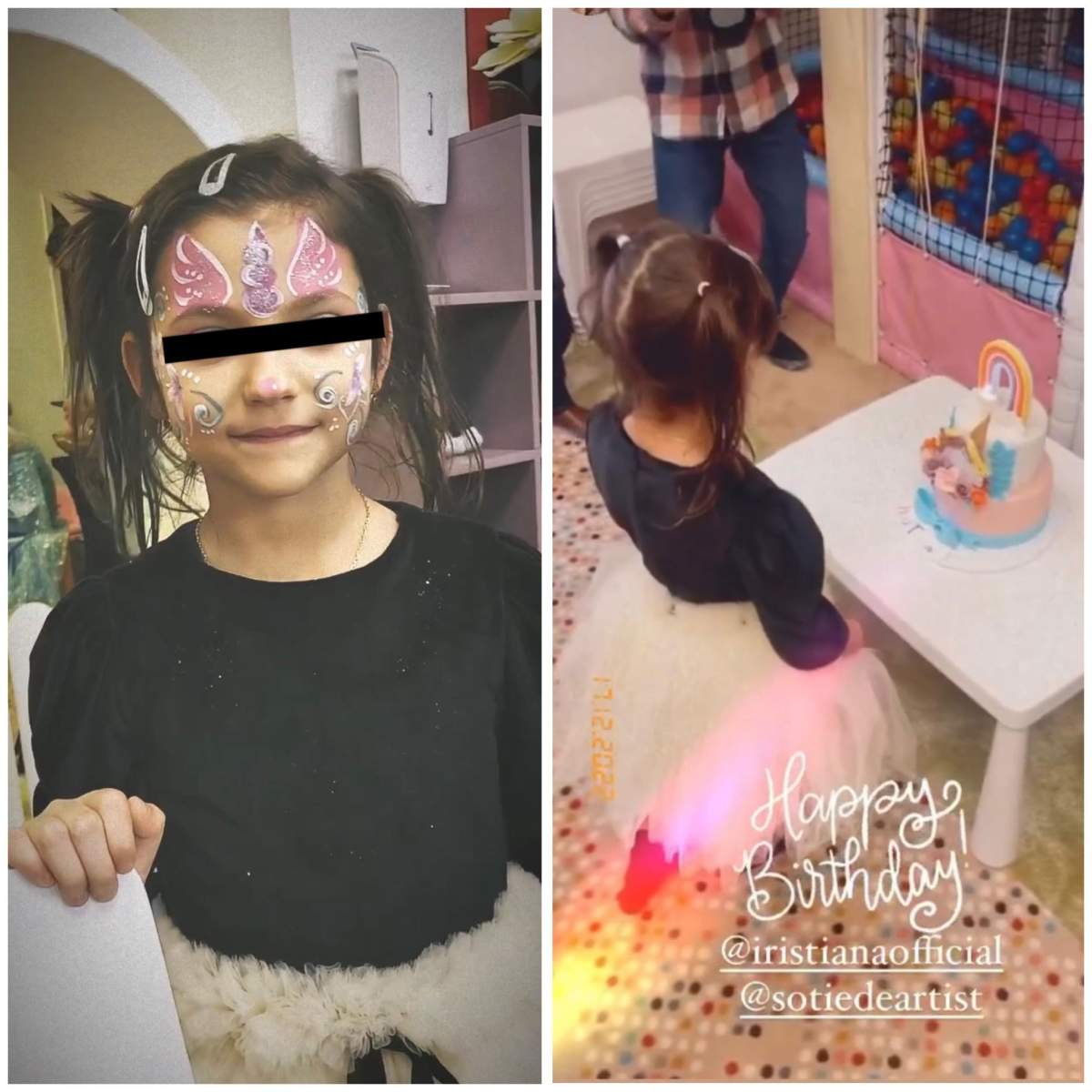 Colaj fiica lui Nosfe Imagini de la petrecerea cu ocazia zilei de naștere a fiicei lui Nosfe