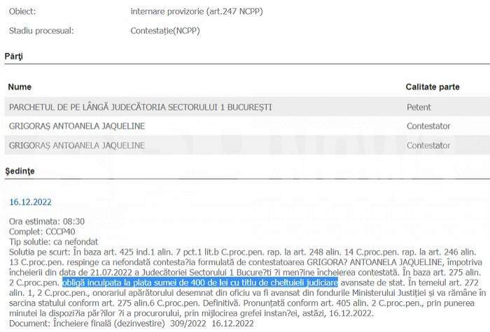 EXCLUSIV / Psihopata care a încercat să o omoare pe Mirela Vaida, bună de plată / Decizia instanței