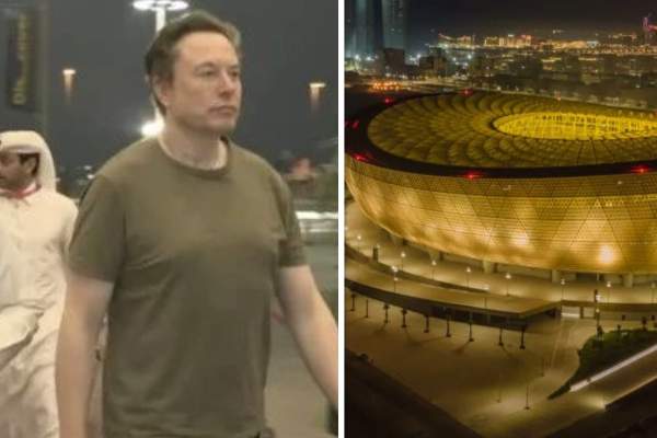 Elon Musk, apariție spectaculoasă la finala Campionatului Mondial din Qatar. Imagini cu miliardarul la intrarea pe stadionul Lusail / FOTO