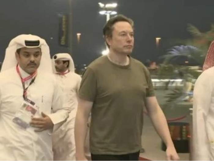 Elon Musk, apariție spectaculoasă la finala Campionatului Mondial din Qatar. Imagini cu miliardarul la intrarea pe stadionul Lusail / FOTO