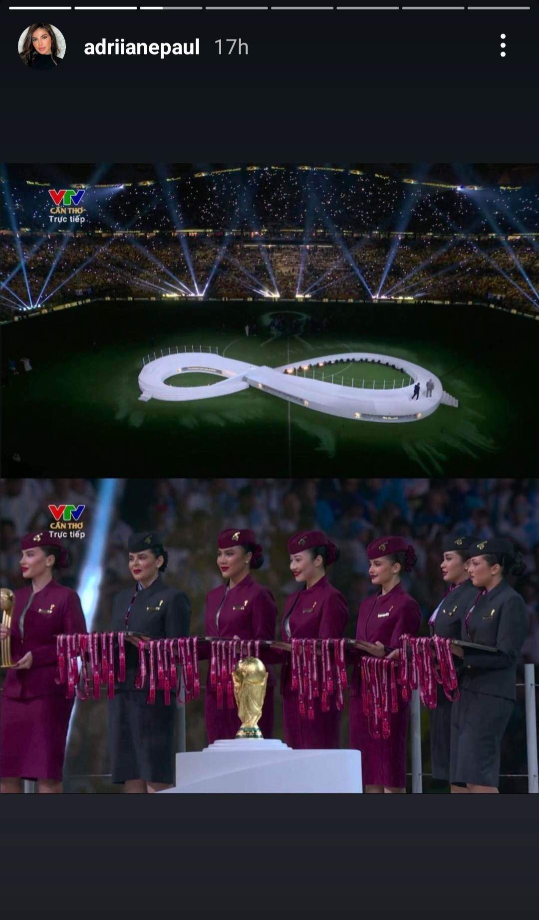 Cine este românca care a ținut trofeul oferit lui Lionel Messi pentru cel mai bun jucător, la ceremonia de premiere din Qatar: „Am împărțit scena cu...” / FOTO