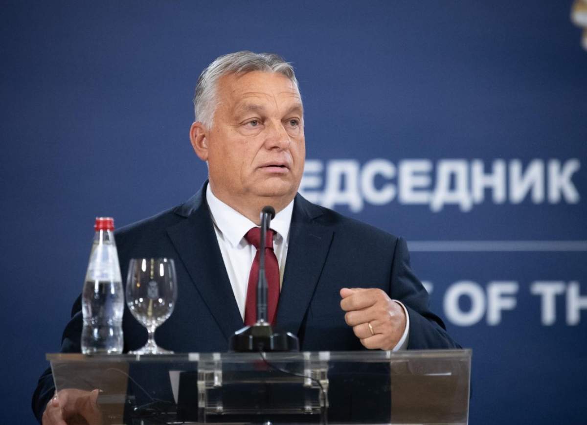 Viktor Orban, la conferință de presă