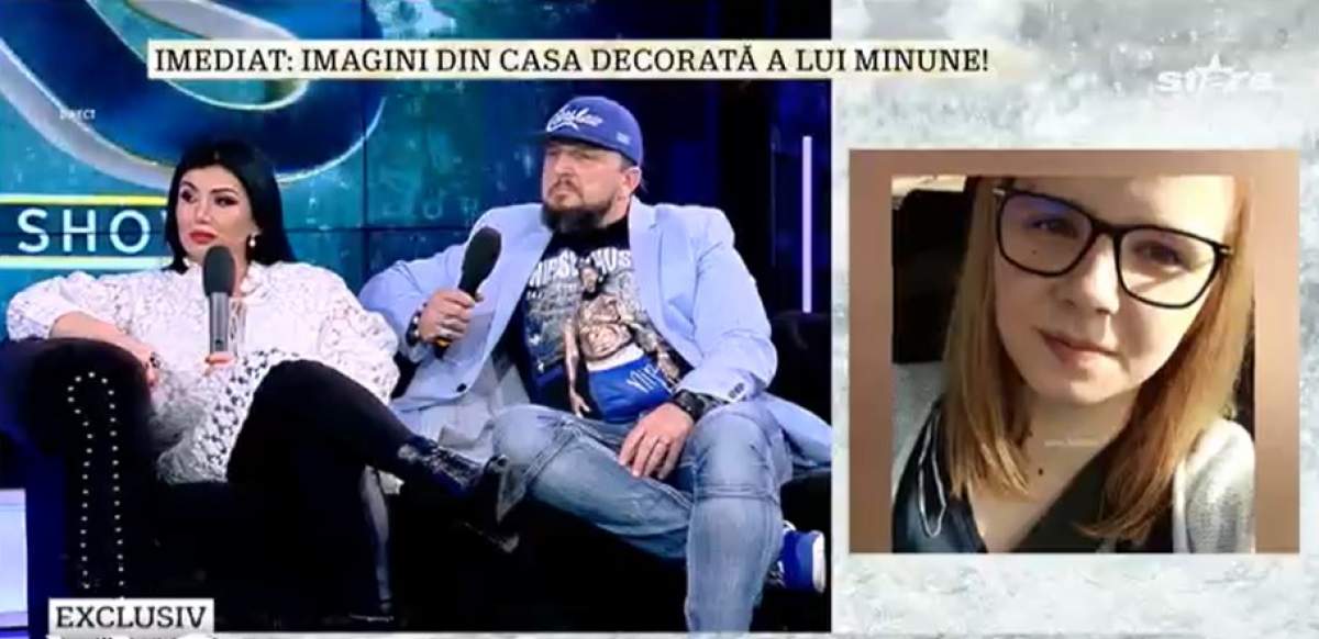 Adriana Bahmuțeanu și iubitul ei, la Xtra Night Show