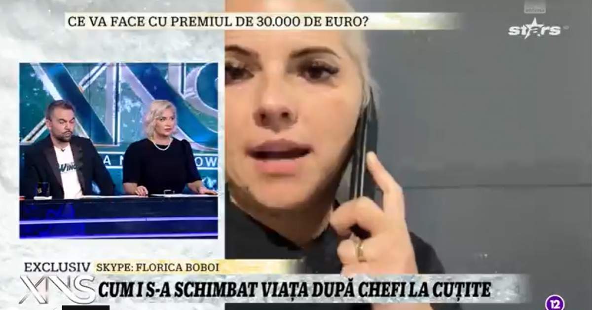 Florica Baboi, primele declarații după ce a câștigat Chefi la Cuțite. Cum i s-a schimbat viața: "Mă cam alergau oamenii să ..." / VIDEO