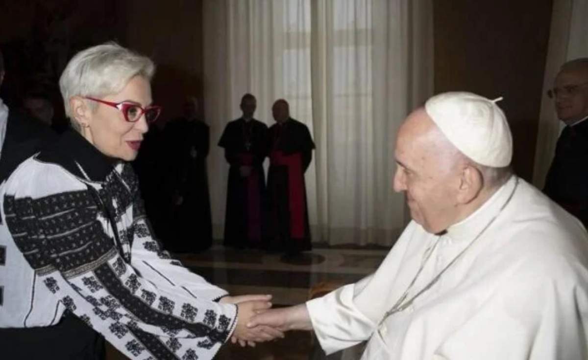 Monica Anghel a vorbit despre întâlnirea cu Papa Francisc, la Vatican. Ce mesaj i-a transmis suveranul pontif: "Să simți acea strângere de mână..." 