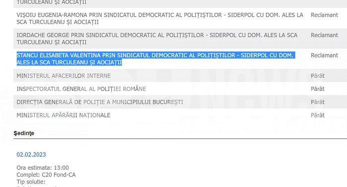 Polițista torționară care a falsificat probe și i-a umilit pe judecători se consideră discriminată / Apărată de sindicalistul implicat în crimă organizată