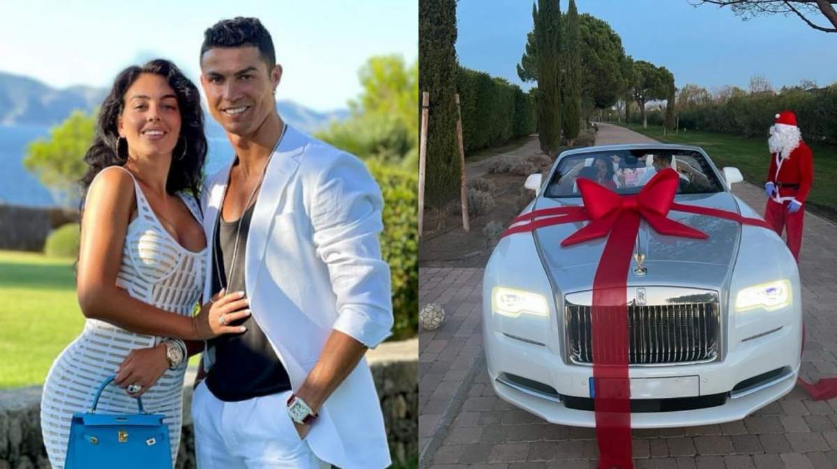 Cristiano Ronaldo, cadou inedit de la partenera lui, Georgina, de Crăciun. Modelul i-a cumpărat un bolid de lux de sute de mii de euro / FOTO