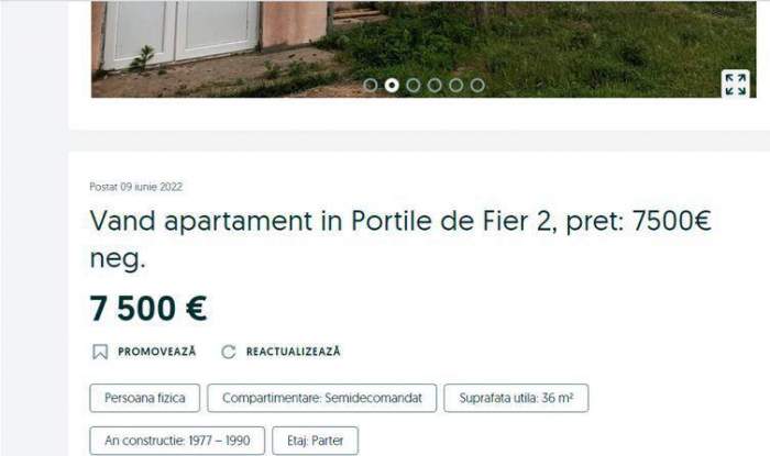 Orașul din România unde prețul unui apartament nu depășește suma de 7.500 de euro. Cum arată locuința