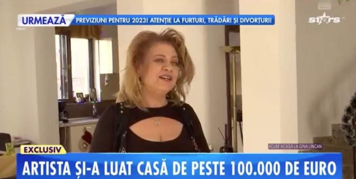 Gina Lincan, investiție de peste 100.000 de euro de sărbători. Sacrificiul pe care l-a făcut pentru artista