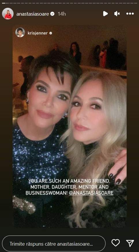 Anastasia Soare și-a sărbătorit ziua de naștere. Ce urare emoționantă i-a transmis Kris Jenner și cum a marcat Regina Sprâncenelor evenimentul / FOTO