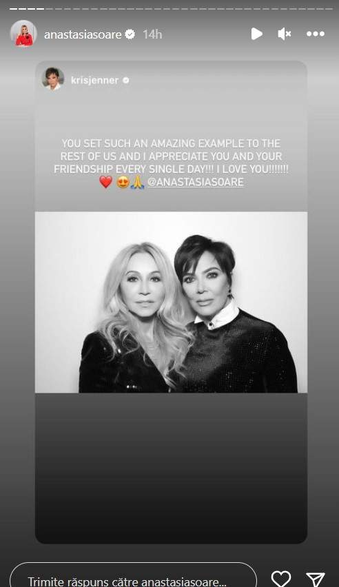 Anastasia Soare și-a sărbătorit ziua de naștere. Ce urare emoționantă i-a transmis Kris Jenner și cum a marcat Regina Sprâncenelor evenimentul / FOTO