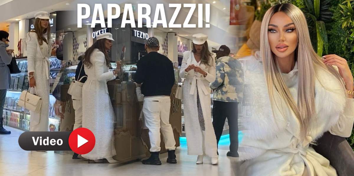 Bianca Drăgușanu, apariție de senzație într-un mall din Capitală. Ce gest neobișnuit a făcut blondina în văzul tuturor / PAPARAZZI