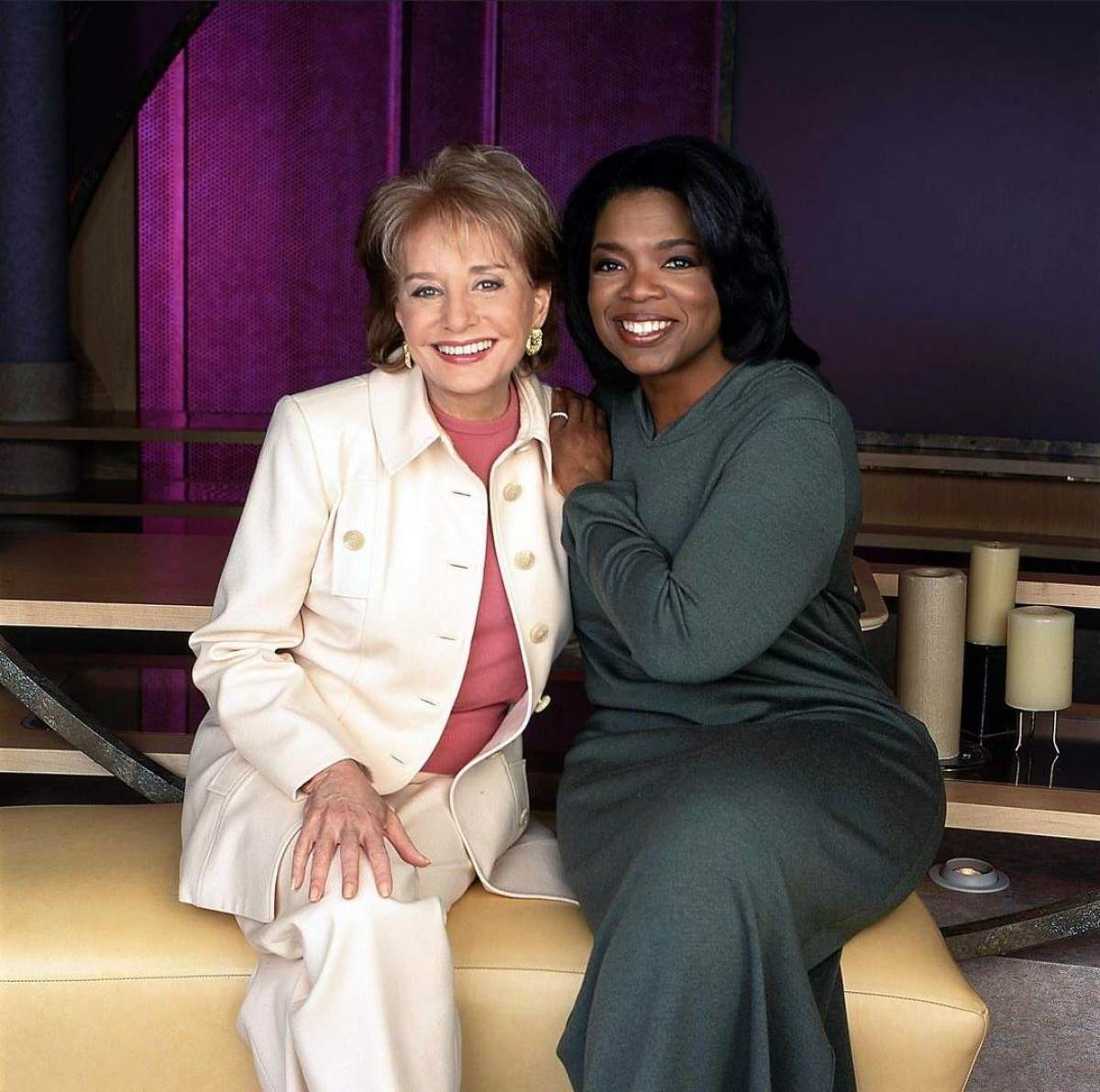 Barbara Walters și Oprah Winfrey
