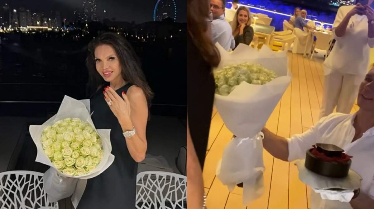 Cristina Spătar a spus marele „DA” în Dubai. Cum arată inelul cu diamante pe care l-a primit vedeta / VIDEO