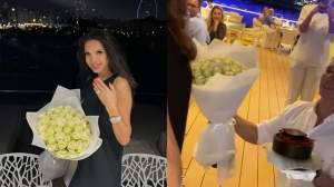 Cristina Spătar a spus marele „DA” în Dubai. Cum arată inelul cu diamante pe care l-a primit vedeta / VIDEO