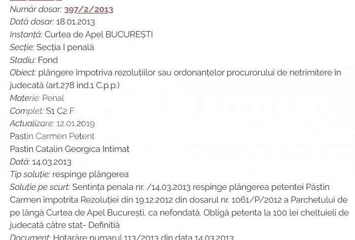 Comandantul Păștin, probleme cu legea, din cauza „judecătoarei cu epoleți” Păștin / I-a adus numai necazuri