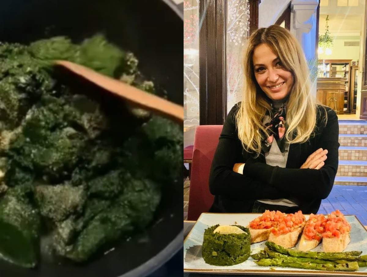 Rețeta de mâncare de spanac a Ancăi Țurcașiu. E gata în trei minute: ”Nu exagerez ...” / VIDEO