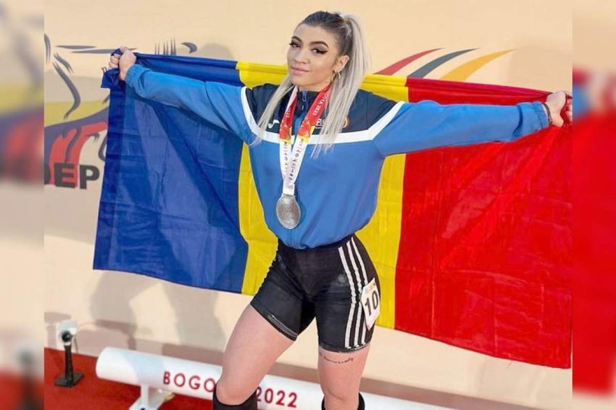 Imagini cu Mihaela Cambei, halterofila din România care a devenit vicecampioană mondială. E una din cele mai sexy sportive!