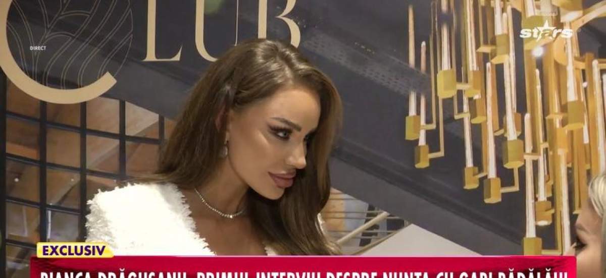 Bianca Drăgușanu, primul interviu despre nunta cu Gabi Bădălău. Declarații exclusive din relația de cuplu: "Mă văd mireasă săptămânal” / VIDEO