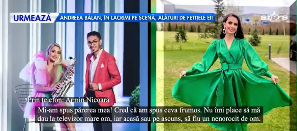 Armin Nicoară, la Antena Stars