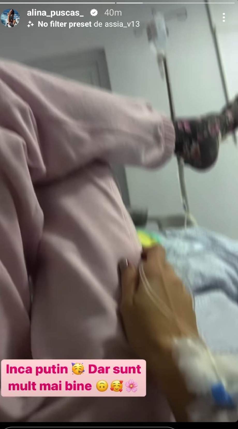 Alina Pușcaș, detalii despre starea de sănătate, după ce a ajuns la spital