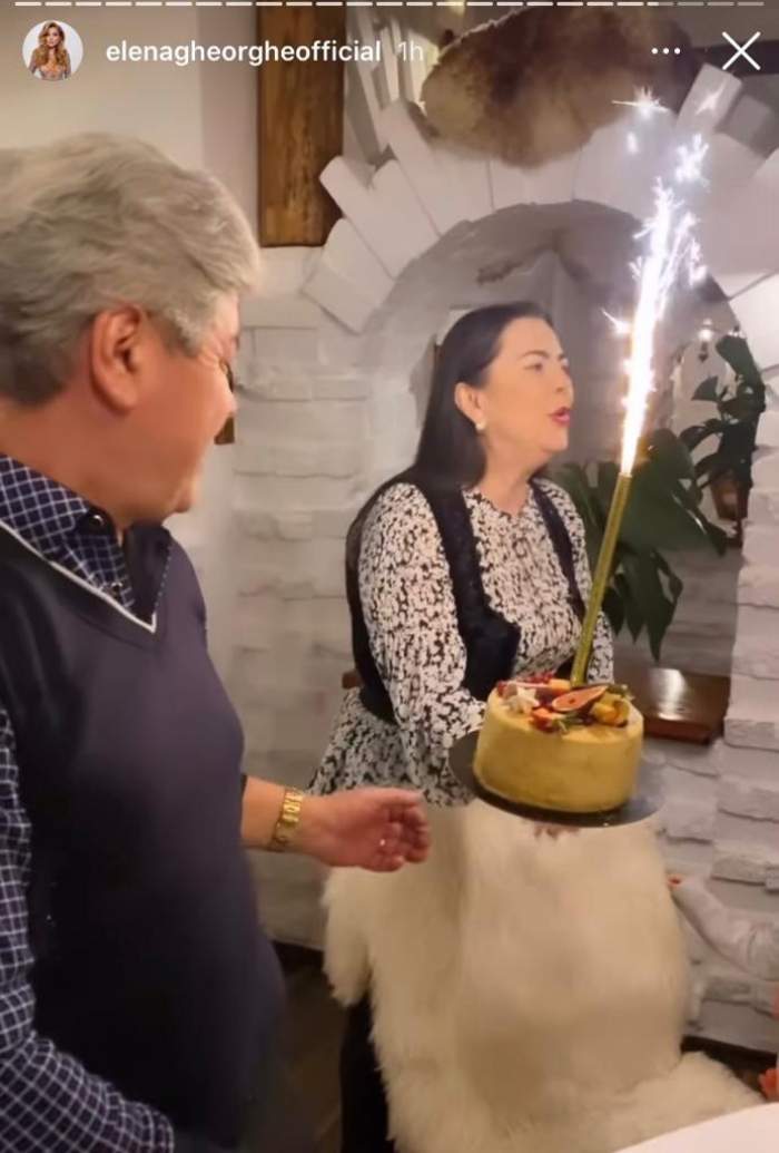 Tatăl Elenei Gheorghe își sărbătorește ziua de naștere. Ce surpriză uriașă i-a pregătit artista: ''Mereu cu zâmbetul pe buze” / FOTO