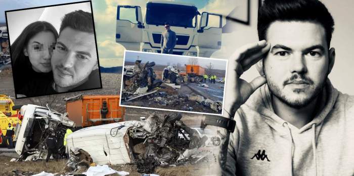 Iubita lui Radu Andrei, șoferul camionului din accidentul cu șapte morți de la Iași, mesaj disperat pe rețelele de socializare: „Durerea mea...”