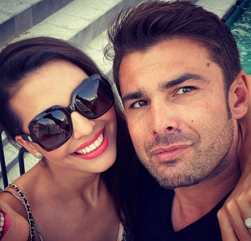 adrian mutu si sandra selfie