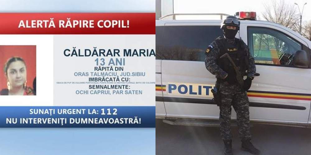 Minora de 13 ani a fost găsită alături de un copil de aceeași vârstă