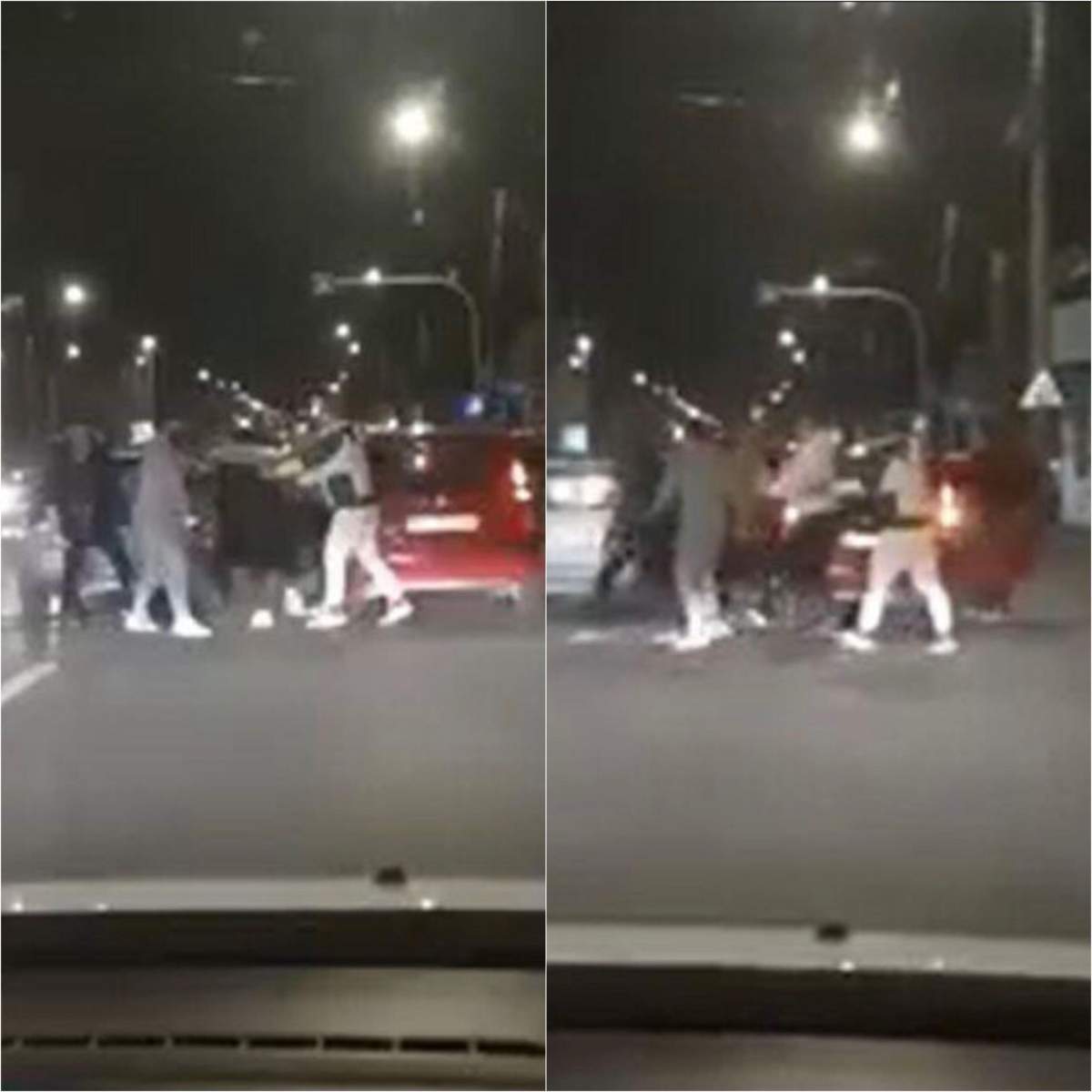 Mai mulți tineri s-au bătut cu bestialitate, după ce autoturismele în care se aflau s-au ciocnit Mai mulți tineri s-au bătut cu bestialitate, după ce autoturismele în care se aflau s-au ciocnit