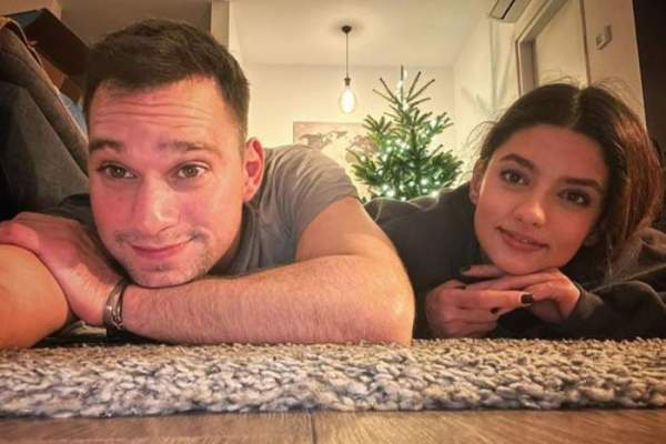 Vlad Gherman, surpriză în avans de ziua lui de naștere! Cum l-au surprins Oana Moșneagu și prietenii lui la munte / FOTO