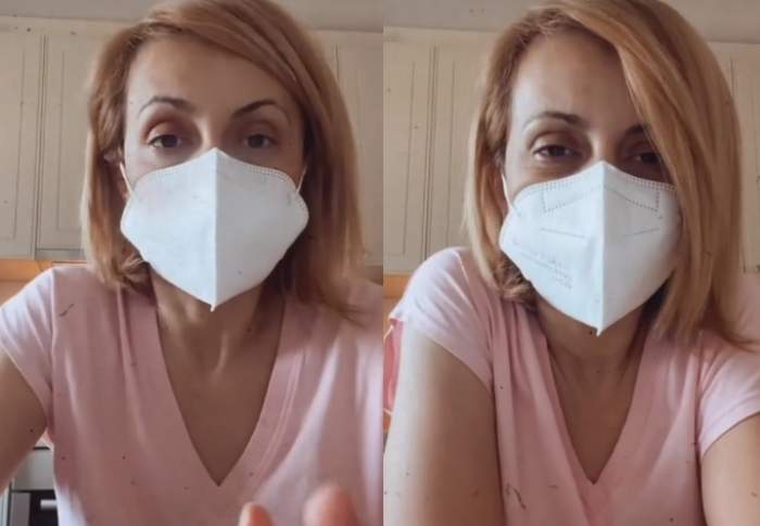 Motivul pentru care Simona Gherghe poartă mască, în casă! Ce se întamplă cu restul familiei prezentatoarei de la Mireasa: ”M-a zguduit bine” / VIDEO