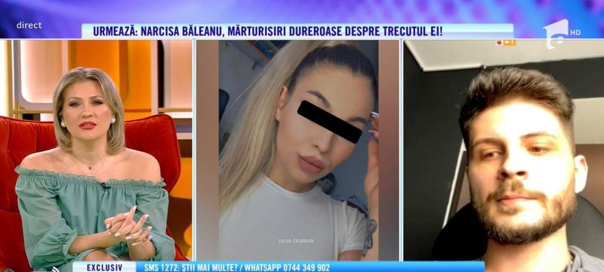 captură video din timpul emisiunii cu fostul iubit la bombardierei sexy