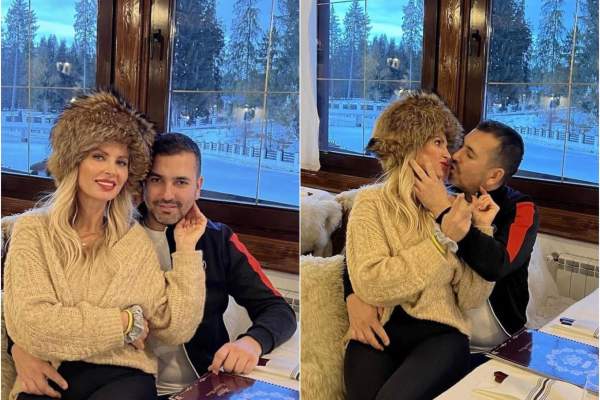 Andreea Bănică, fotografie emoționantă alături de soțul ei, Lucian Mitrea. Ce mesaj a postat artista: „După o viață împreună” / FOTO
