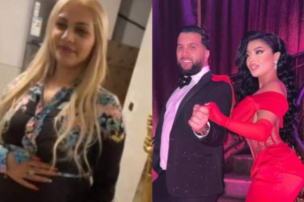 Prima imagine cu Tzancă Uraganu și Alina Stoican, după ce bruneta a aflat că Lambada este însărcinată. Manelistul, tată pentru a doua oară / FOTO