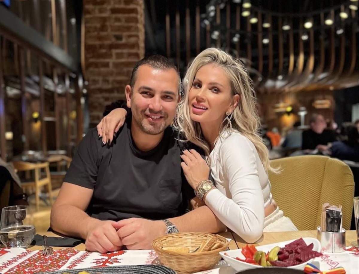 “M-a scos în lume”. Andreea Bănică și soțul ei, cină romantică. Cum se relxează artista și Lucian Mitrea / FOTO