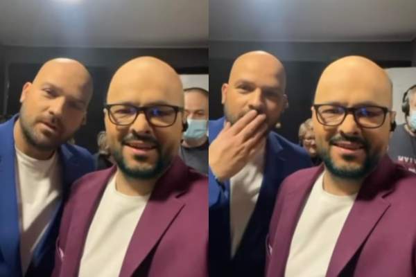 Cum arată Liviu Vârciu fără păr. Ipostaza amuzantă în care s-a fotografiat alături de Andrei Ștefănescu: ”Groaznic” / FOTO