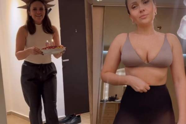 Cât a reușit să slăbească Cristina Șișcanu în numai două săptămâni. Cum arăta înainte de a se apuca de dietă: ”Mă întreba lumea dacă sunt gravidă” / FOTO