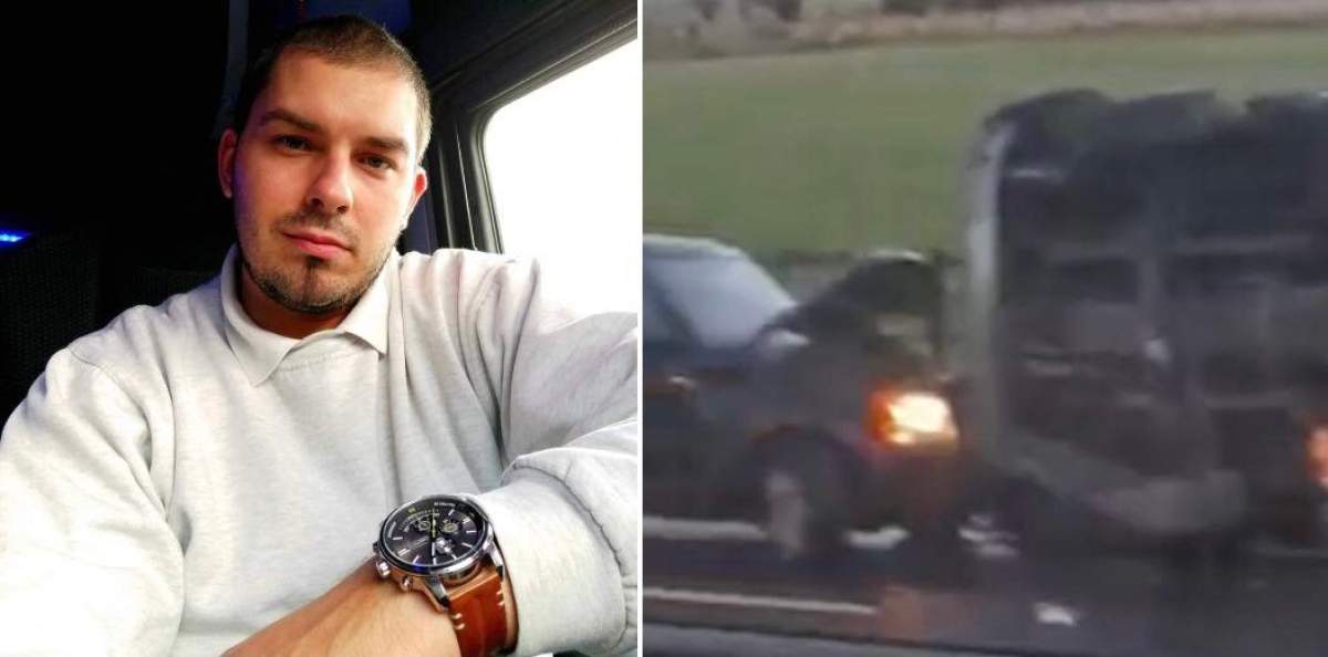 Un șofer român de TIR a fost ucis la volan, în timpul furtunii din Malik Un șofer român de TIR a fost ucis la volan, în timpul furtunii din Malik