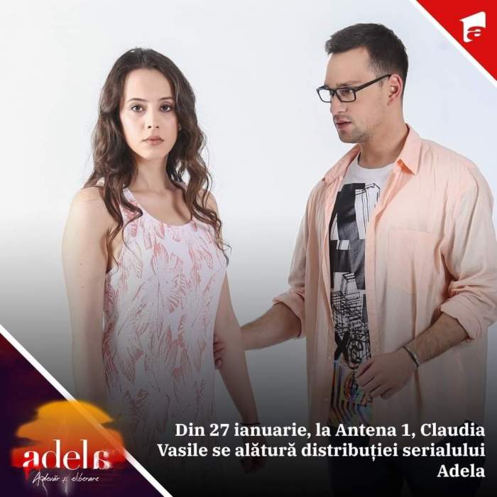 Cine este actrița Claudia Vasile, Raluca din serialul “Adela”