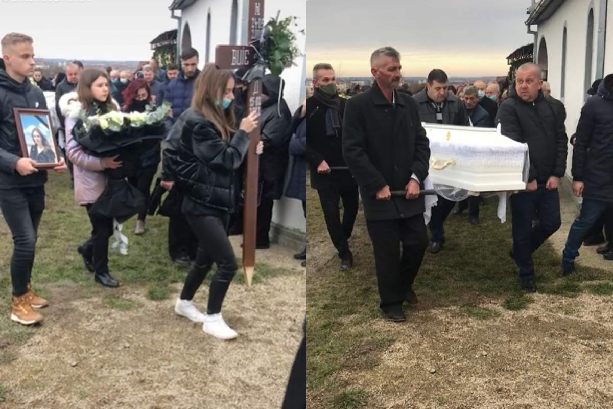 inmormantare tatiana fata ucisa satu mare