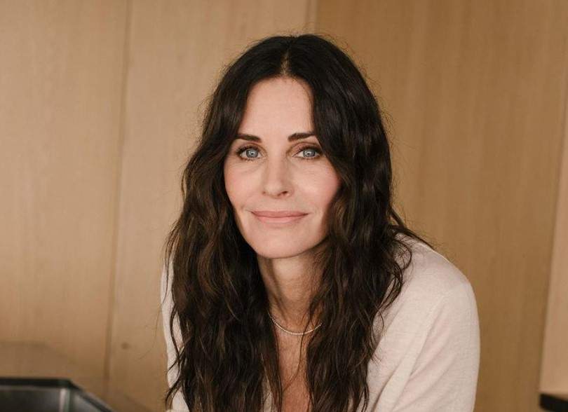 Courteney Cox, în casă