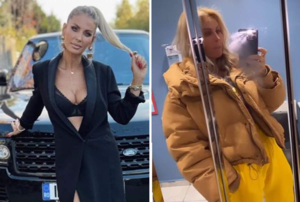 Andreea Bănică, ținută ieșită din comun. Artista poartă hainele soțului ei: “Lui nu-i mai vin” / FOTO