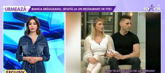 Liviu și Maria de la Mireasa, captură Antena Stars