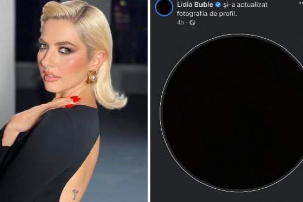 Motivul pentru care Lidia Buble și-a pus "doliu" pe rețelele de socializare. Prima explicație a artistei