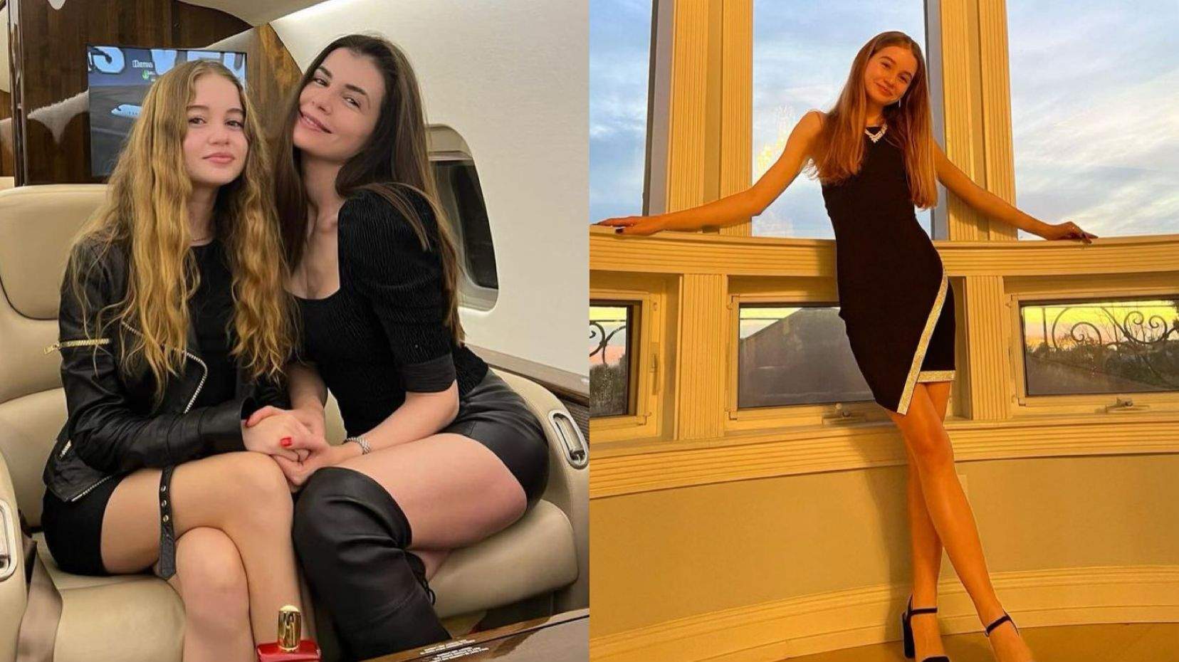 Cum arată Irina, fiica lui Irinel Columbeanu și a Monicăi Gabor, la 15 ani. Imagini rare cu tânăra adolescentă / FOTO