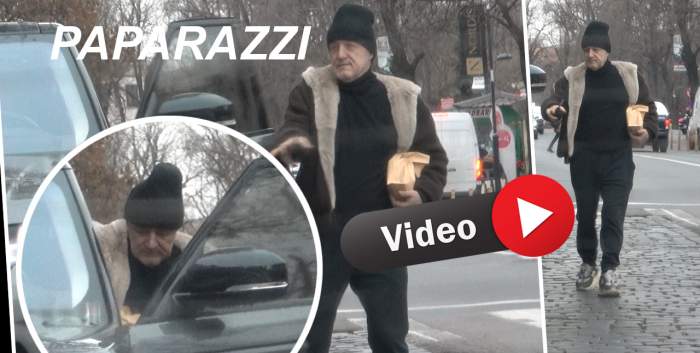 Gigi Becali umblă cu teancuri de bani pe străzile Capitalei. Cât de plăcute sunt vizitele la bancă pentru latifundiar / PAPARAZZI