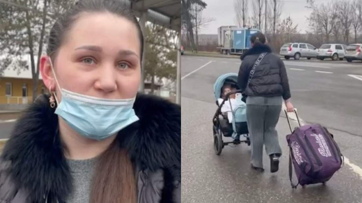 Drama unei mame care a trecut granița pe jos din Ucraina în România: ''Nu mi-am luat nimic în afară de documente și copil”